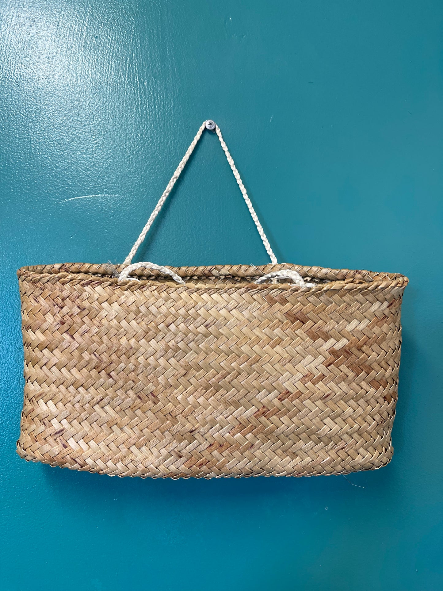 Rāranga Kete – Traditional Māori Woven Basket Bag | Custom Colours & Sizes