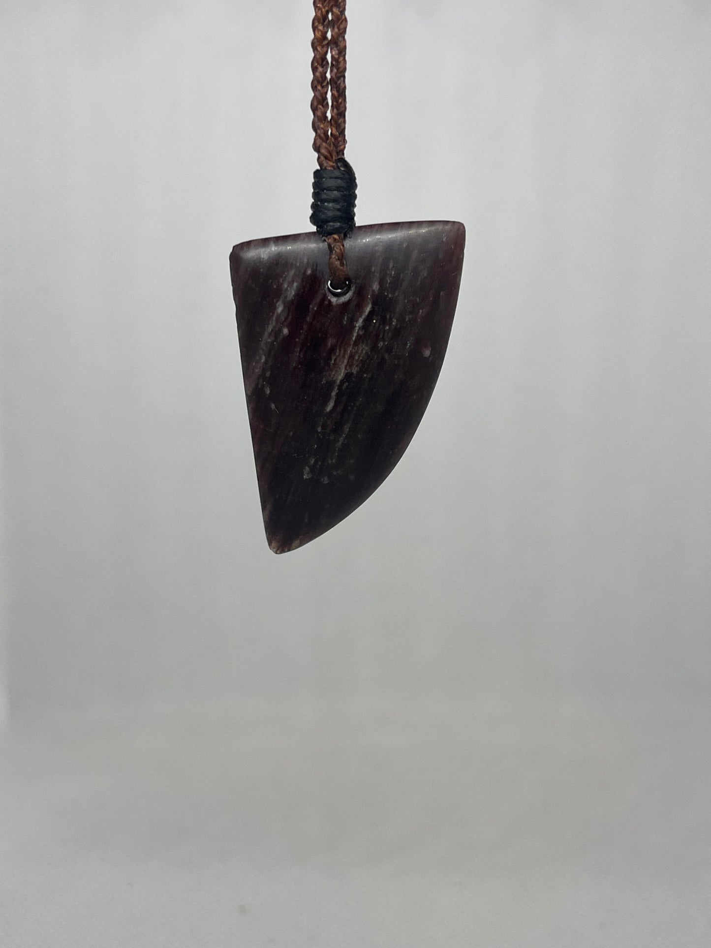 Niho Taniwha – Aroha Stone Pendant