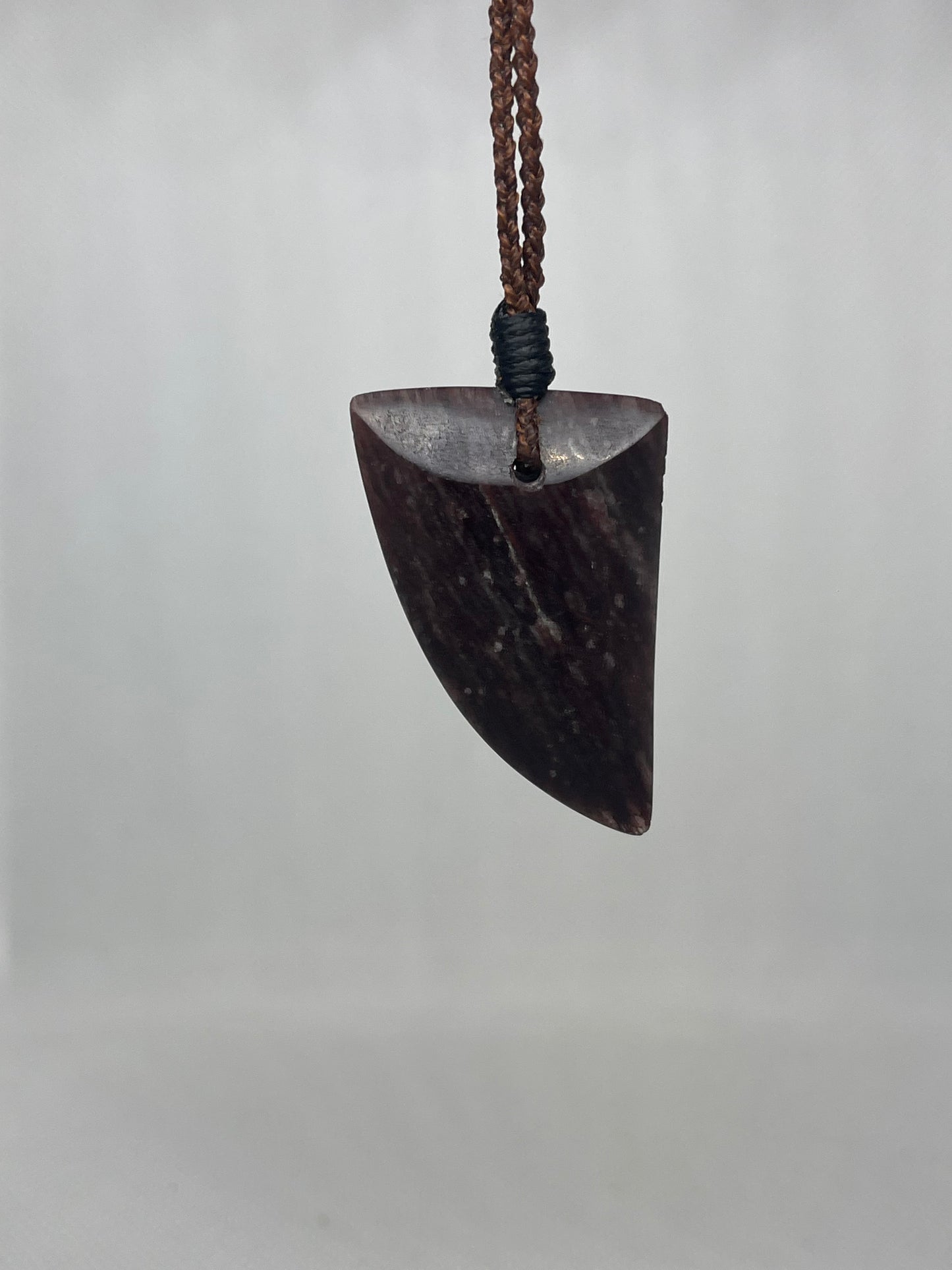 Niho Taniwha – Aroha Stone Pendant